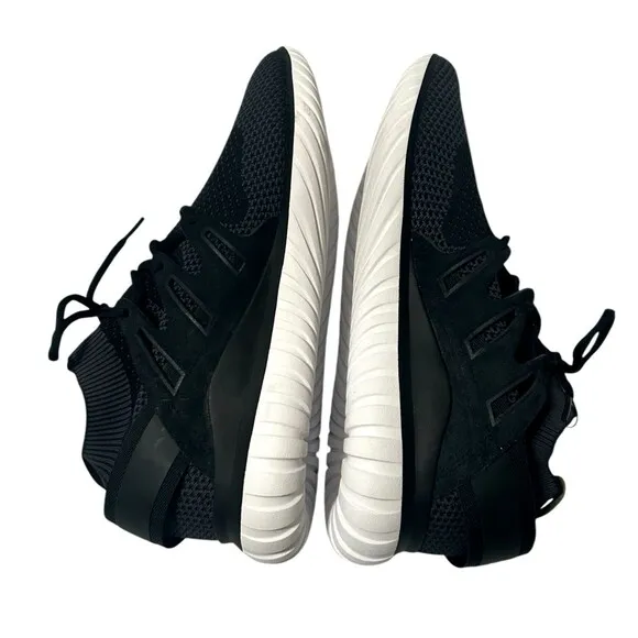 Adidas Tubular Nova Primeknit Mens S74917 Black Running Shoes Sneaker Size 11