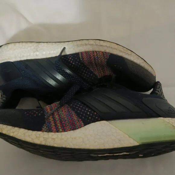 Adidas Ultra Boost St LTD Collegiate Navy Multicolor Sneakers AQ5557 Men’s 9.5