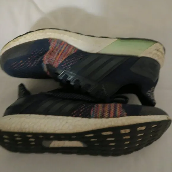 Adidas Ultra Boost St LTD Collegiate Navy Multicolor Sneakers AQ5557 Men’s 9.5