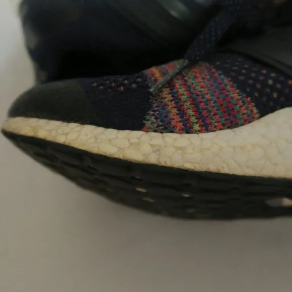 Adidas Ultra Boost St LTD Collegiate Navy Multicolor Sneakers AQ5557 Men’s 9.5