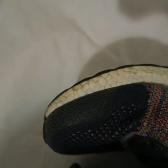 Adidas Ultra Boost St LTD Collegiate Navy Multicolor Sneakers AQ5557 Men’s 9.5