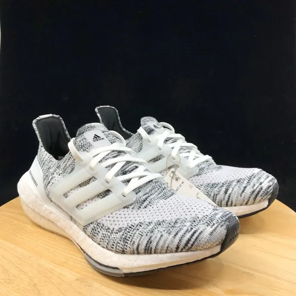 adidas UltraBoost 21 Oreo Womens White Black GV7712 Lightweight Running