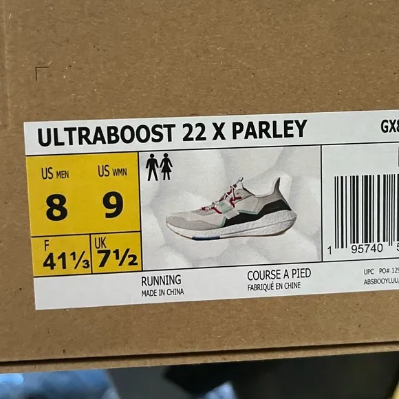adidas UltraBOOST 22 x Parley Non Dyed