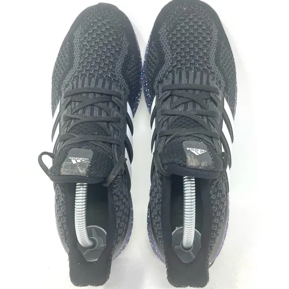 Adidas Ultraboost 5.0 DNA Sneakers Shoes GX2621 Black Blue Metallic Mens 9