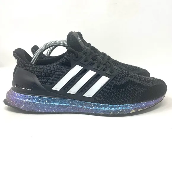Adidas Ultraboost 5.0 DNA Sneakers Shoes GX2621 Black Blue Metallic Mens 9