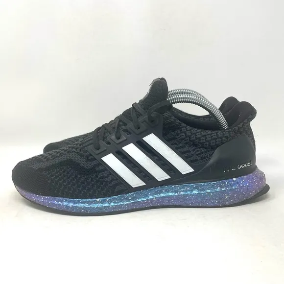 Adidas Ultraboost 5.0 DNA Sneakers Shoes GX2621 Black Blue Metallic Mens 9