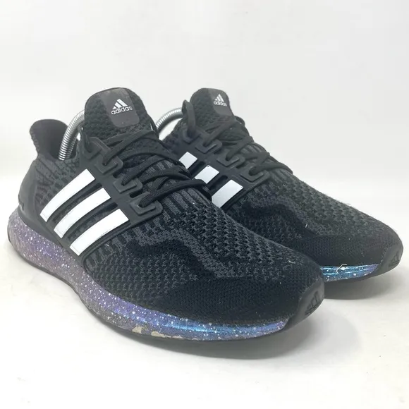 Adidas Ultraboost 5.0 DNA Sneakers Shoes GX2621 Black Blue Metallic Mens 9