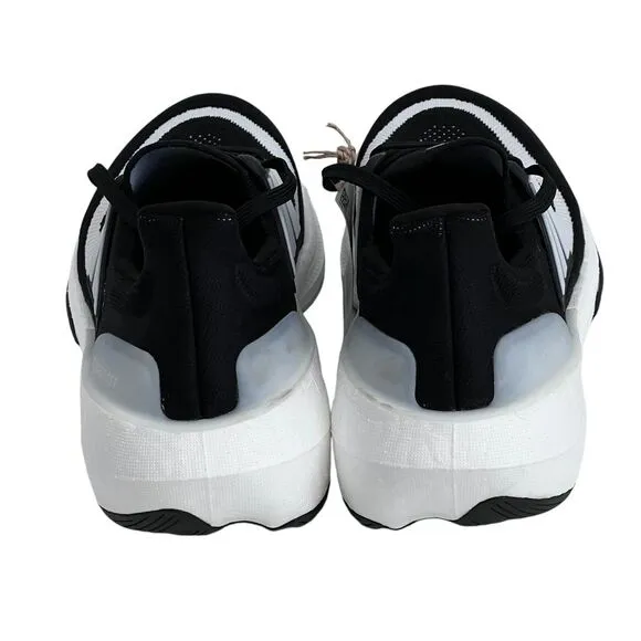 Adidas Ultraboost Light Running Shoes Black White Lace Up Athletic Sneakers