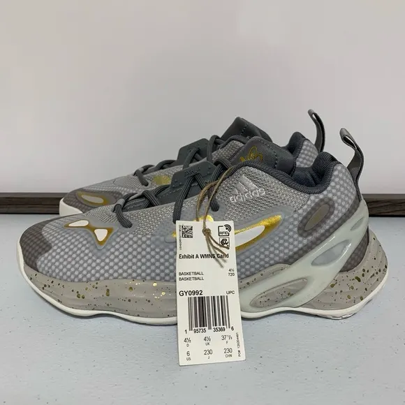 Adidas Women's Exhibit A Candace Parker Basketball Shoes-Size 6 NWT