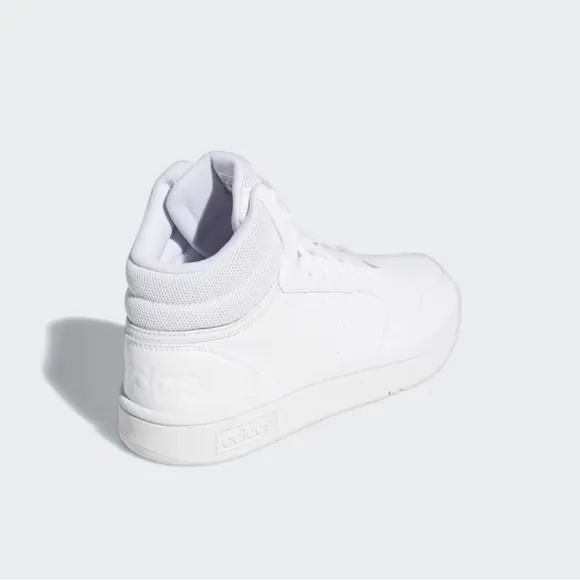 ADIDAS WOMEN’S HOOPS MID CLASSIC SHOES - WHITE MULTIPLE SIZES (NEW)