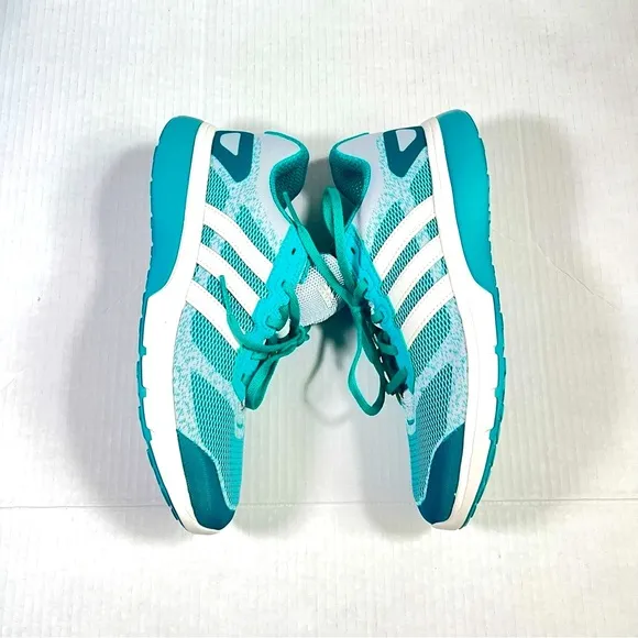 Adidas Women's Turbo 3.1 Running Shoes/Sneakers- Turquoise/White- Size 8.5