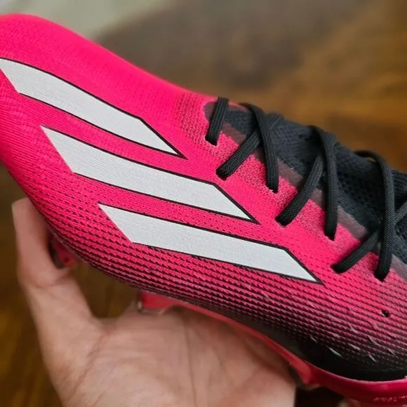 Adidas X Speedportal.1 AG/FG Soccer Cleats Shoes Women's 7 Pink Black Messi New