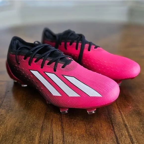 Adidas X Speedportal.1 AG/FG Soccer Cleats Shoes Women's 7 Pink Black Messi New