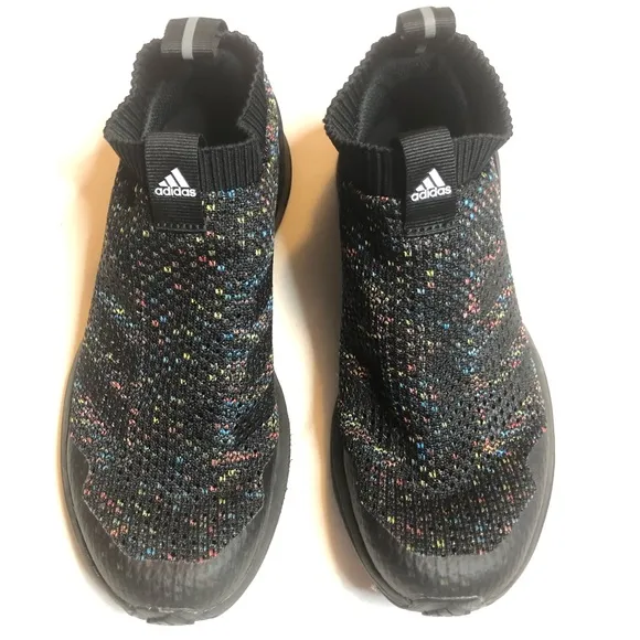 Adidas youth rapida run laceless knit running shoe