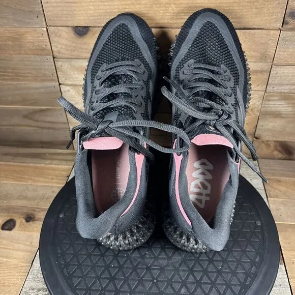 Adidas 4DFWD 2 Women's Shoes Size 8.5 Black Pink Lace Up Athletic Sneakers