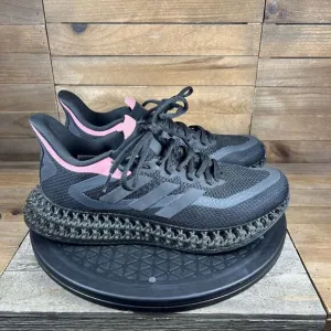 Adidas 4DFWD 2 Women's Shoes Size 8.5 Black Pink Lace Up Athletic Sneakers