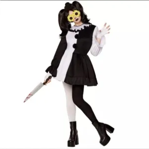 Adult‎ Art the Clown Dress Costume - Terrifier Spirit Halloween Horror