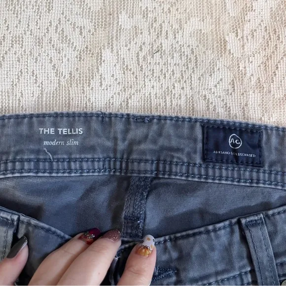 AG Adriano Goldschmeid The Tellis modern slim  gray pants