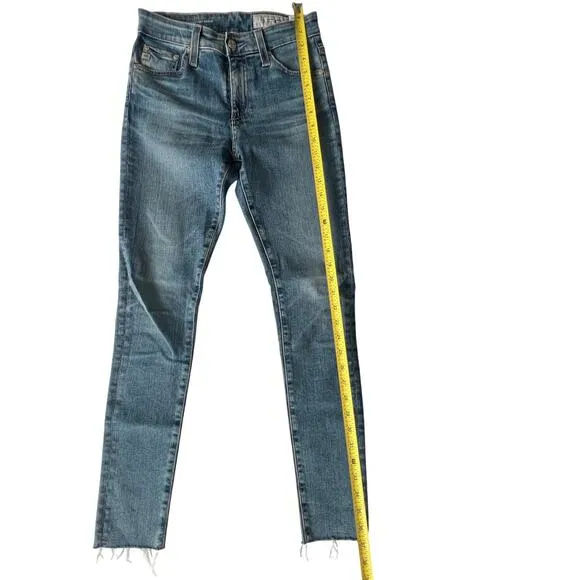 AG Farrah Ankle Skinny Jeans 16 Years Element Sz 24R Designer Denim