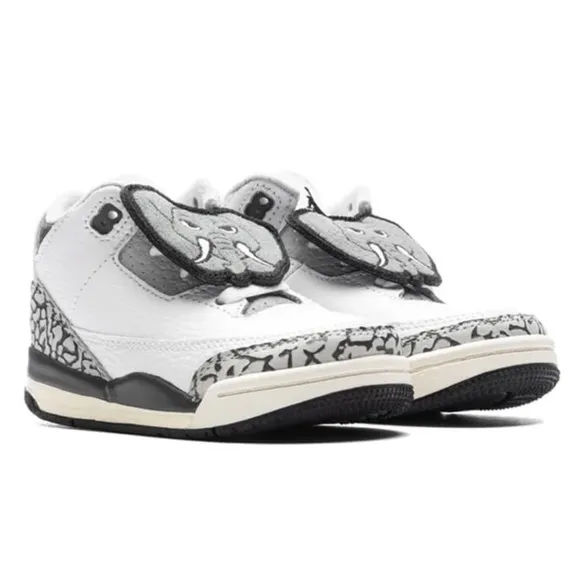 Air Jordan 3 Retro Hide N Sneak Elephant Toddler Shoes