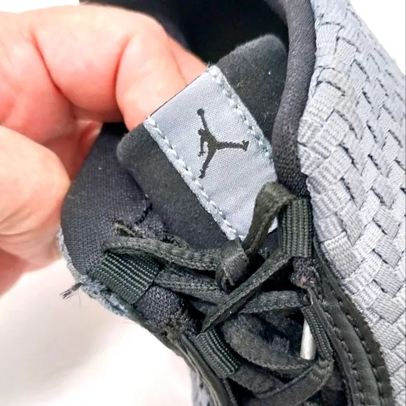 Air Jordan Future Low Sneakers, Wolf Grey, Size 6.5Y|‎ 8W|EUR 39