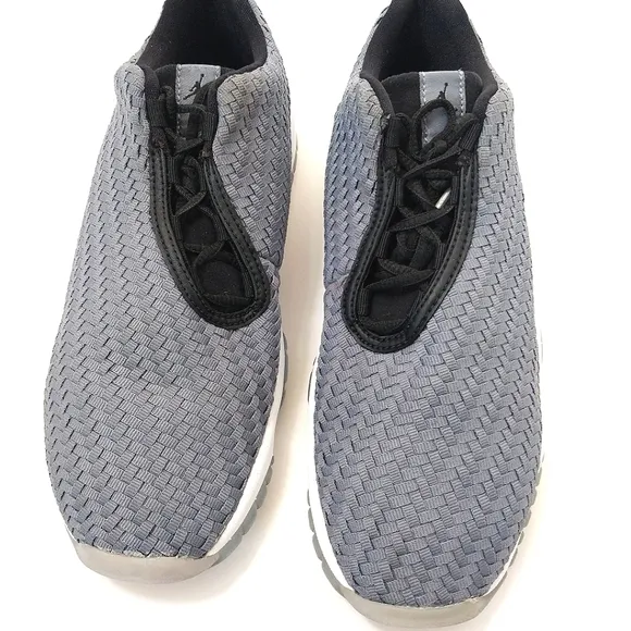Air Jordan Future Low Sneakers, Wolf Grey, Size 6.5Y|‎ 8W|EUR 39