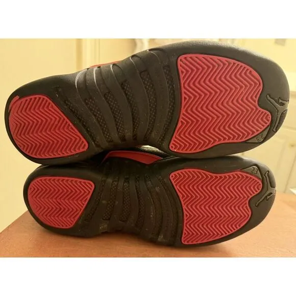 Air Jordan Retro 12 &quot;Rush Pink&quot; 5.5Y Black