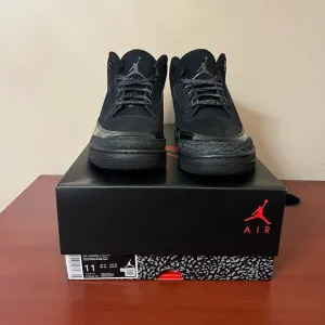 Air Jordan Retro 3 “Black Cat 2025”
