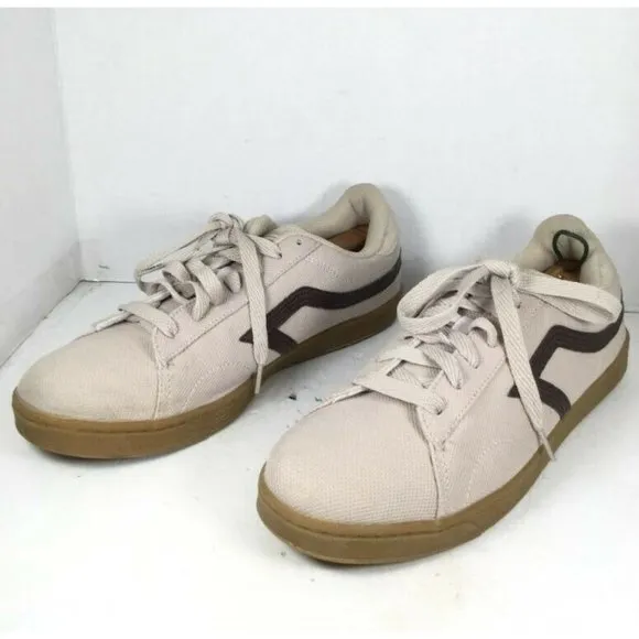 Airspeed Men's Sneaker Shoes Casual Lightweight Lace Up Beige Size 12