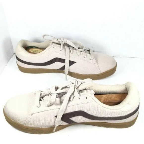 Airspeed Men's Sneaker Shoes Casual Lightweight Lace Up Beige Size 12