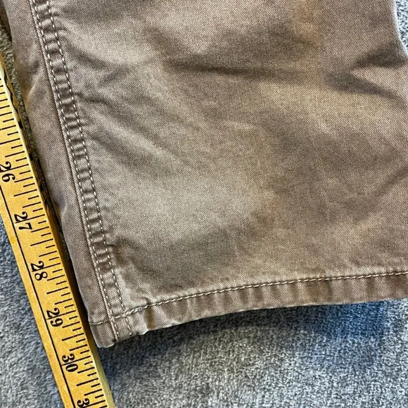Alberto Modern Fit Pants Casual Chinos Brown Cotton Blend Menswear Size 32