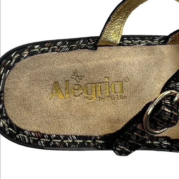 Alegria Tuscany Leopard Print Mary Jane Mule Clog Shoes