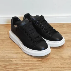 Alexander McQueen Oversized Sneakers Double Black Womens Shoes