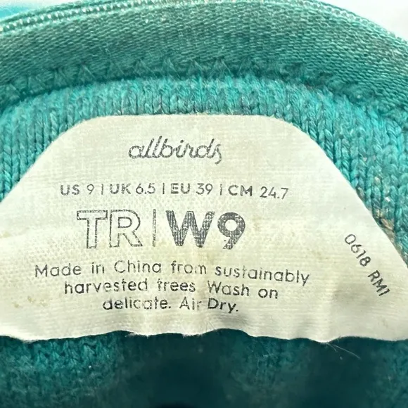 All Birds Womens Grey Tree Runners Lightweight Casual Sneakers Shoes Size US 9