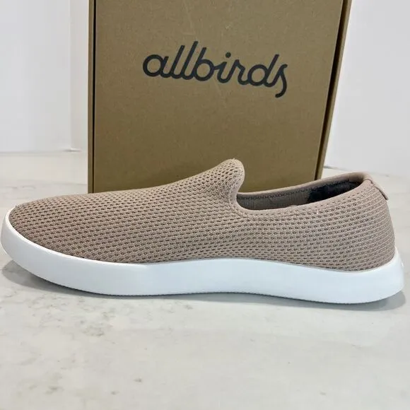Allbirds NEW Tree Loungers Slip On Walking Shoes Arid Umber (Lt Pink) Mens US 11