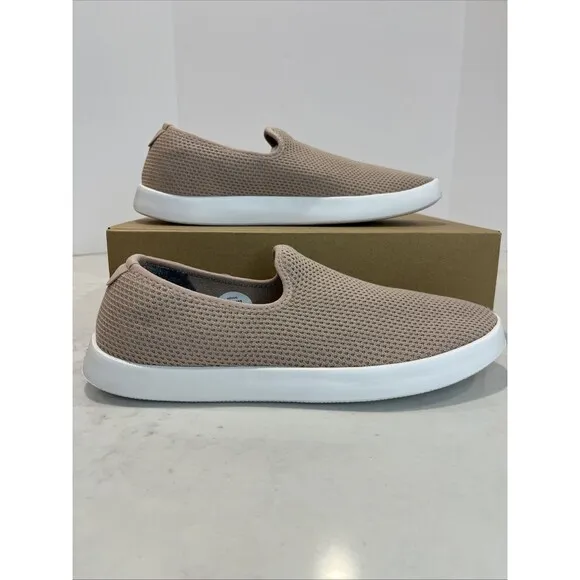 Allbirds NEW Tree Loungers Slip On Walking Shoes Arid Umber (Lt Pink) Mens US 11