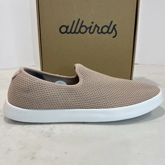 Allbirds NEW Tree Loungers Slip On Walking Shoes Arid Umber (Lt Pink) Mens US 11