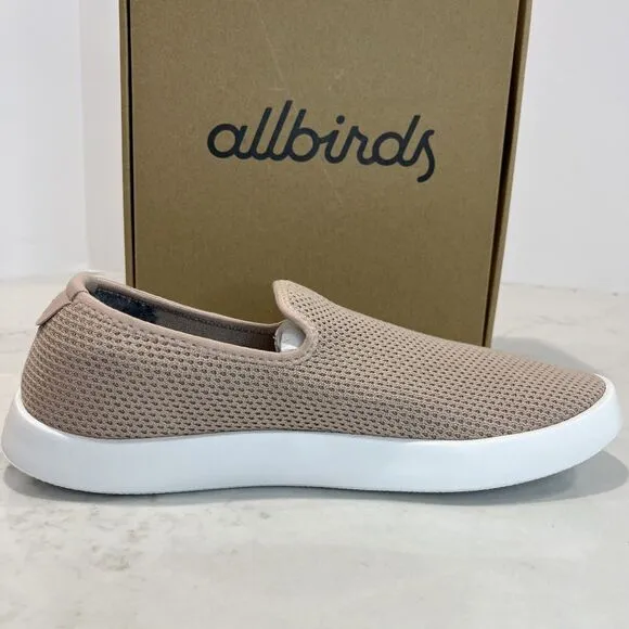 Allbirds NEW Tree Loungers Slip On Walking Shoes Arid Umber (Lt Pink) Mens US 11