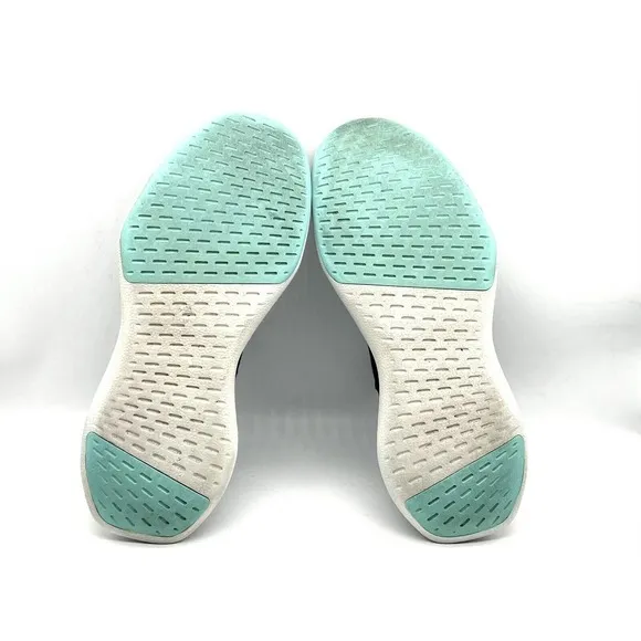 Allbirds Shoes Men Size 12 TD Tree Dasher Blue Knit Lace Up Athletic Sneakers