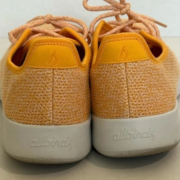 ALLBIRDS TR Tree Runners Pastel Orange Weave Sz 12 men’s Running Shoes Sneakers
