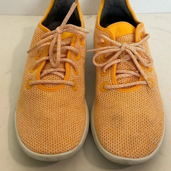 ALLBIRDS TR Tree Runners Pastel Orange Weave Sz 12 men’s Running Shoes Sneakers