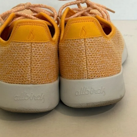 ALLBIRDS TR Tree Runners Pastel Orange Weave Sz 12 men’s Running Shoes Sneakers