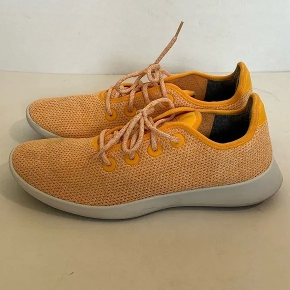 ALLBIRDS TR Tree Runners Pastel Orange Weave Sz 12 men’s Running Shoes Sneakers