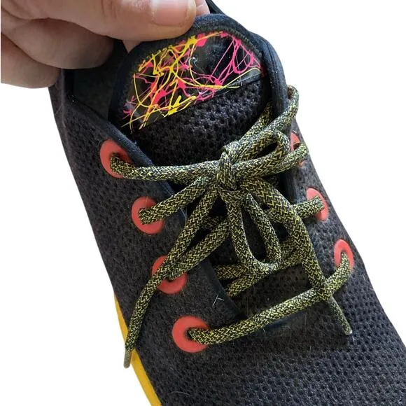 Allbirds Tree Runner Shoes Sneakers Limited Edition Yellow Black Mens Size 12