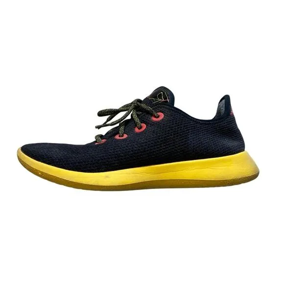 Allbirds Tree Runner Shoes Sneakers Limited Edition Yellow Black Mens Size 12