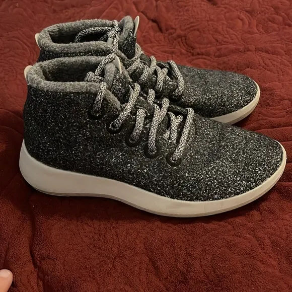 Allbirds Women’s Gray Lace Up  Size 6 Lightweight Comfort Shoes Heather/Speckled