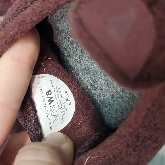 Allbirds Womens Wool Runner Sneakers shoes sz 8