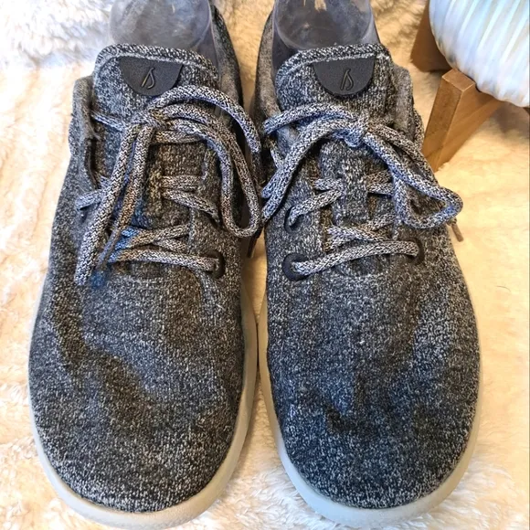 Allbirds Wool Runner Mizzles Running Shoes Sneakers Charcoal Grey Men's Size 10