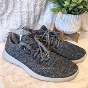 Allbirds Wool Runner Mizzles Running Shoes Sneakers Charcoal Grey Men's Size 10