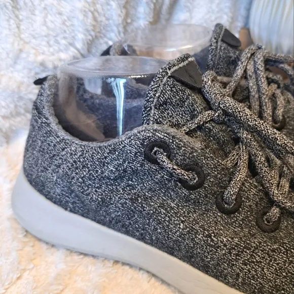 Allbirds Wool Runner Mizzles Running Shoes Sneakers Charcoal Grey Men's Size 10